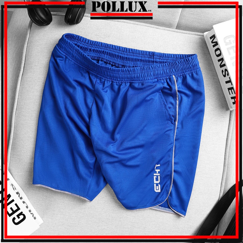 Quần đùi nam thể thao short nam ECHT tập gym chạy bộ cao cấp giá rẻ vải cotton mè mặc mùa hè mát mẻ thoải mái POLLUX