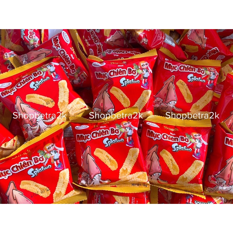 Snack Mực chiên bơ