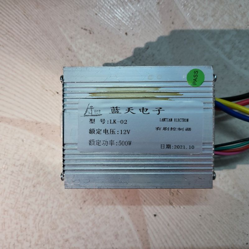 Bộ điều khiển tốc độ 12v 500w dùng chiết áp