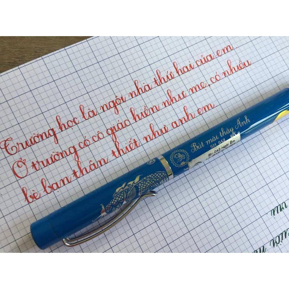 Bút mài thầy Ánh SH042 luyện chữ đẹp thanh đậm cơ bản cho bé khối tiểu học