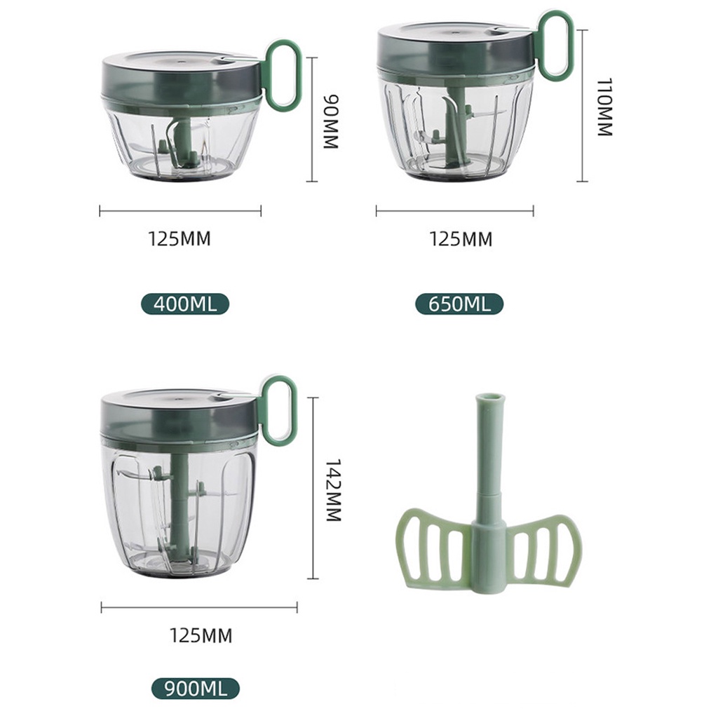 Dụng Cụ Băm Nhỏ Hành Tỏi Ớt & Rau Củ Lock&Lock CKS312 / CKS313 / CKS314