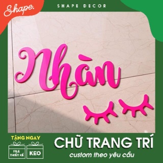 mica sơn hồng dán nổi ( nhận đặt theo yêu cầu )