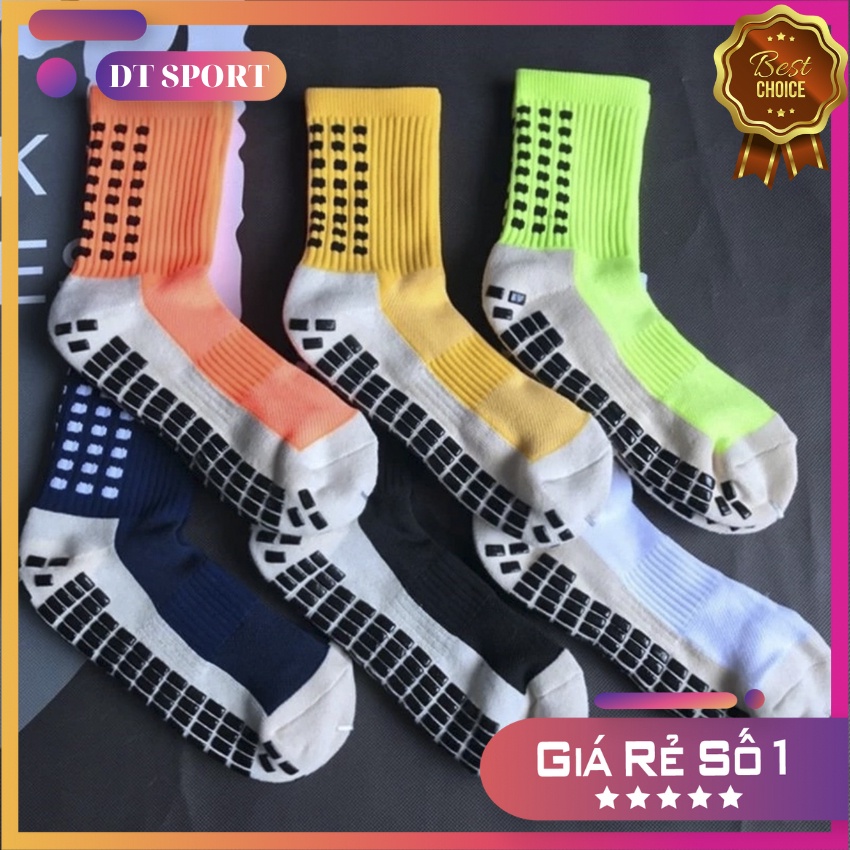 Tất Thể Thao Chống Trơn,  Vớ Thể Thao Trống Trơn Nam Nữ  Phụ Kiện Thể Thao DT Sport