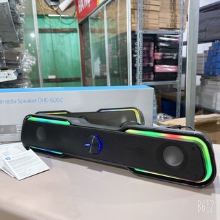 Loa máy tính Siêu Trầm Đèn LED Phát Sáng Hp DHE-6002