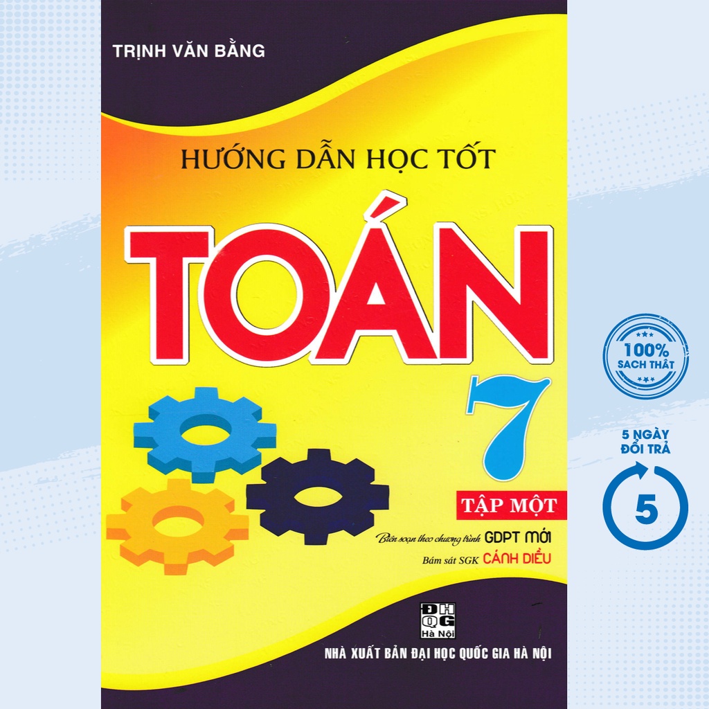 Sách Tham Khảo - Hướng Dẫn Học Tốt Toán Lớp 7 - Tập 1 (Bám Sát SGK Cánh Diều) - HA
