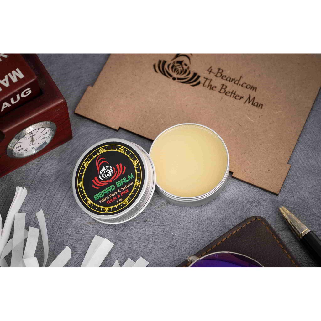 Sáp Dưỡng Râu Beard Balm Tulsi & Pine - 4-beard.com