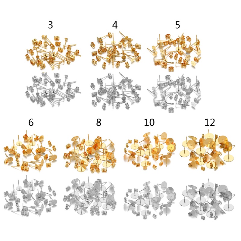 Sa Bông Tai Thay Thế Bằng Thép Không Gỉ Chất Lượng Cao