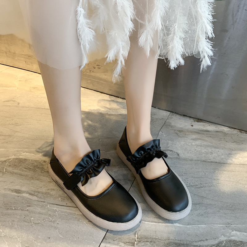 Giày đế bằng nữ thoải mái chống trượt phong cách Mary Jane