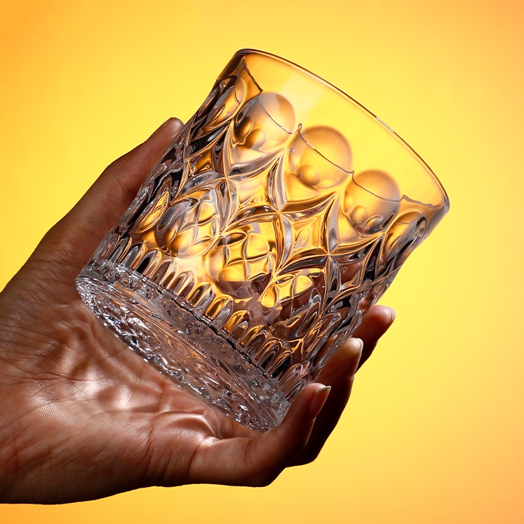 Ly Whiskey - Rock Whiskey Glass - Ly Rock Thủy Tinh