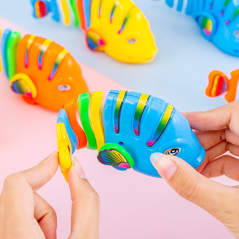 Gửi Một Con Cá Lên Dây Cót Đồ Chơi Giáo Dục Dễ Thương Cho Trẻ Em