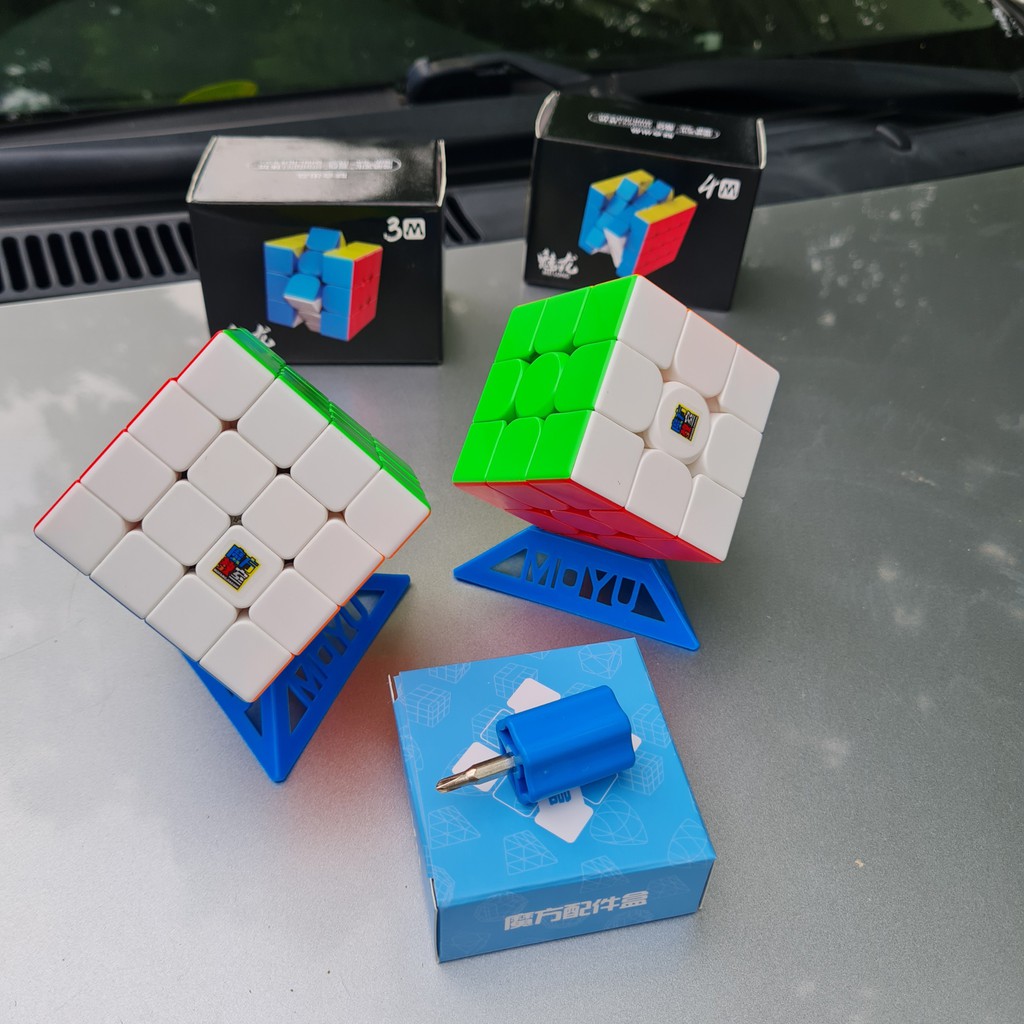 Rubik nam châm 4x4 rubic từ tính MEILONG MOYO RBN04 BENZ STORE TN