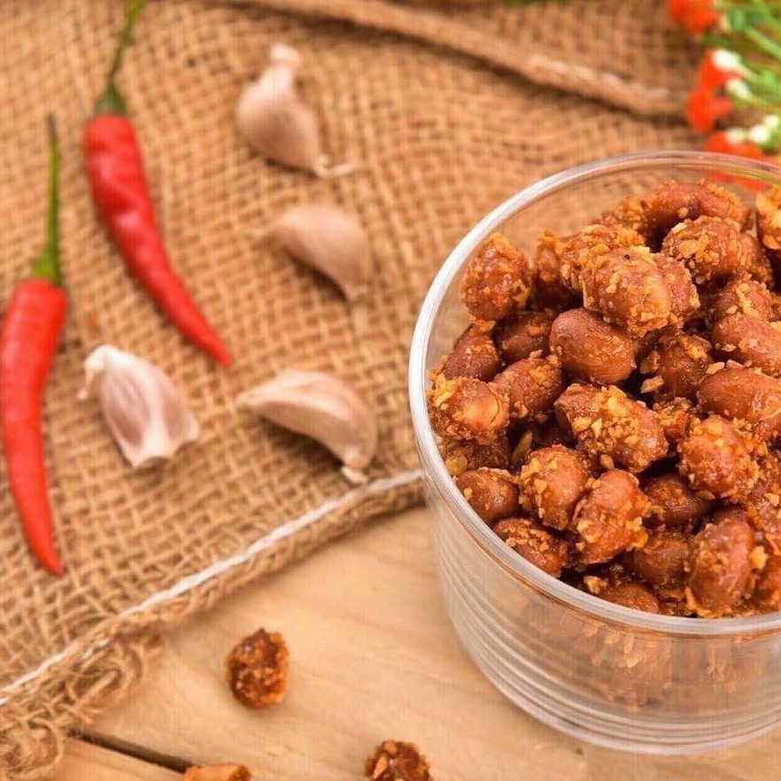 1Kg Đậu Phộng Rang Tỏi Ớt tốt cho người ăn kiêng, giảm cân , eat clean từ Nàng Khô