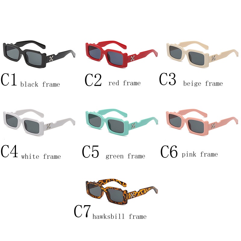 Kính Mát Hình Chữ Nhật Chống Tia UV400 Phong Cách Hàn Quốc Thời Trang Cho Bé Trai Và Gái