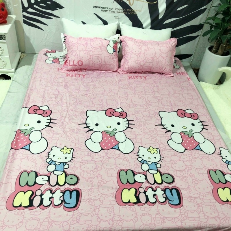 Sét Ga Gối Cotton Poly 3 Món Nhiều Mẫu Mới Nhất 2021