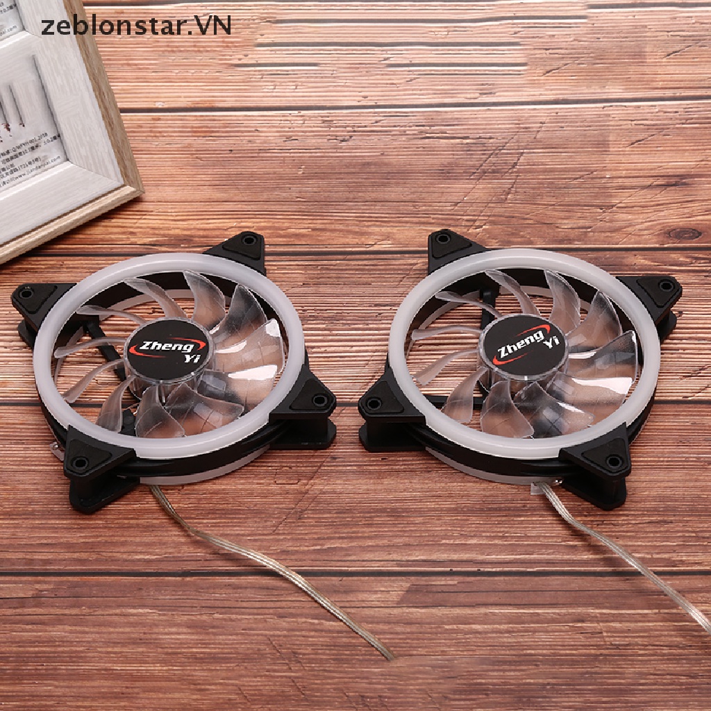 Quạt Tản Nhiệt Đèn LED Rgb 12cm DC 12V Không Chổi Than Cho PC