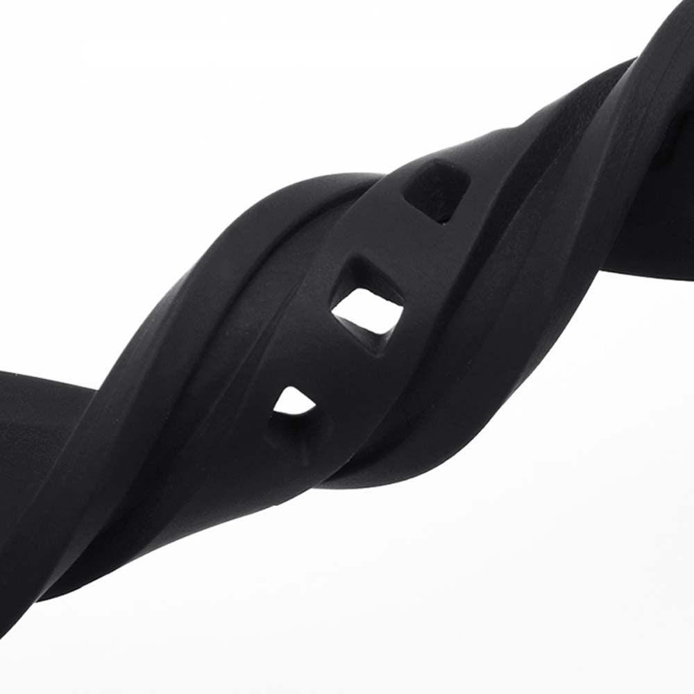 Dây Đeo Đồng Hồ Bằng Silicone Khóa Kim Loại Thép Không Gỉ 22mm 24mm Dành Cho Nam Và Nữ