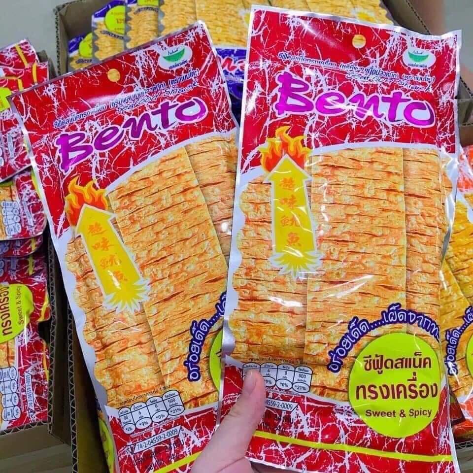 Mực Cay Bento Thái Lan Đủ Màu