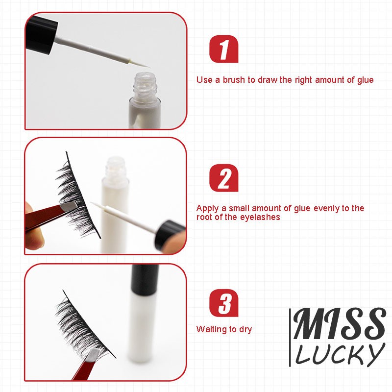 [Hàng mới về] Keo dán mi giả nhanh khô chống nước bền lâu