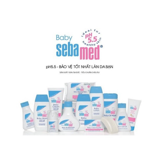 [CHÍNH HÃNG] Sebamed Sữa Dưỡng Ẩm Toàn Thân Cho Trẻ Sơ Sinh Baby Body Lotion pH 5.5 200ml
