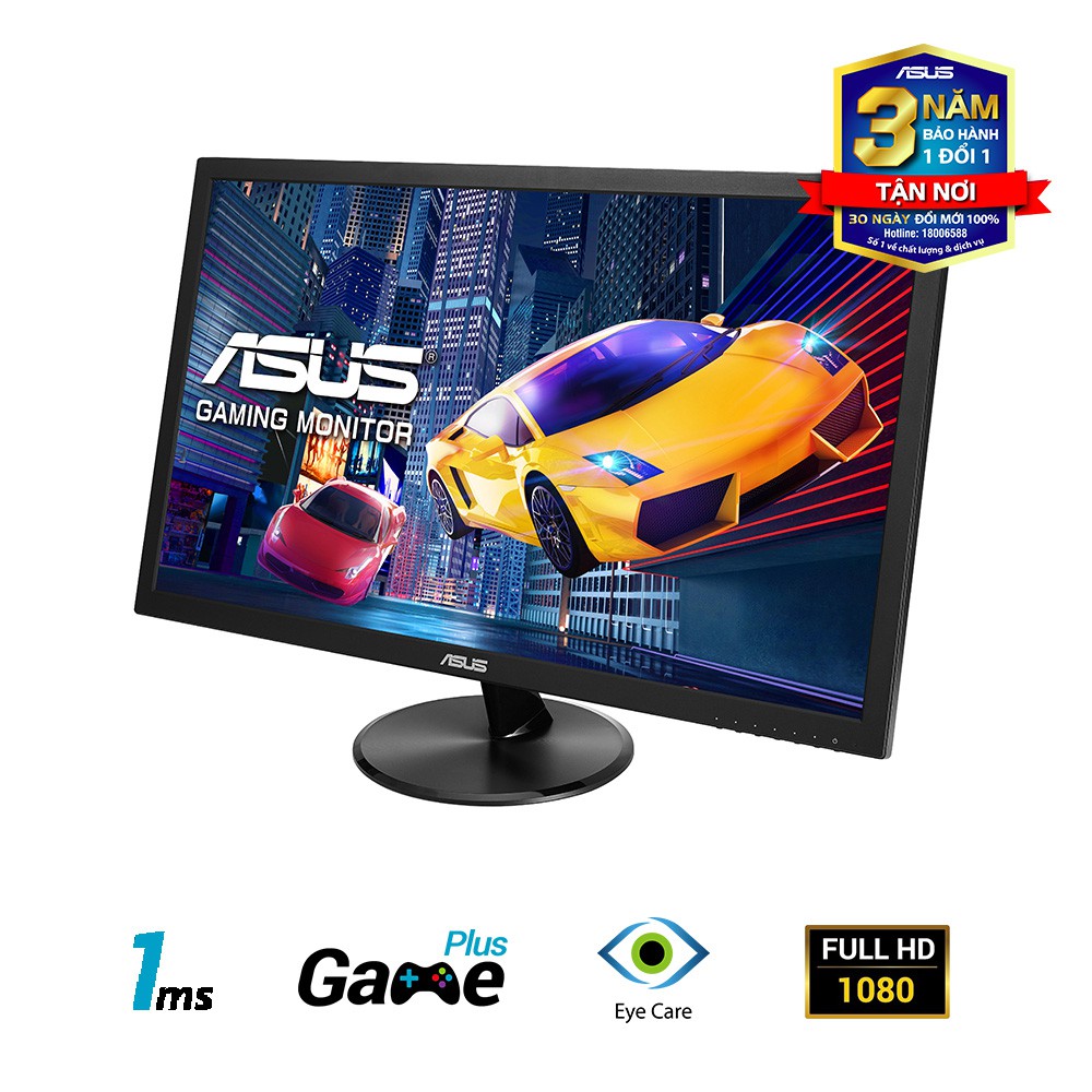 Màn Hình Máy Tính Asus VP228HE 21.5 inch FHD Tích Hợp Loa Hàng Chính Hãng