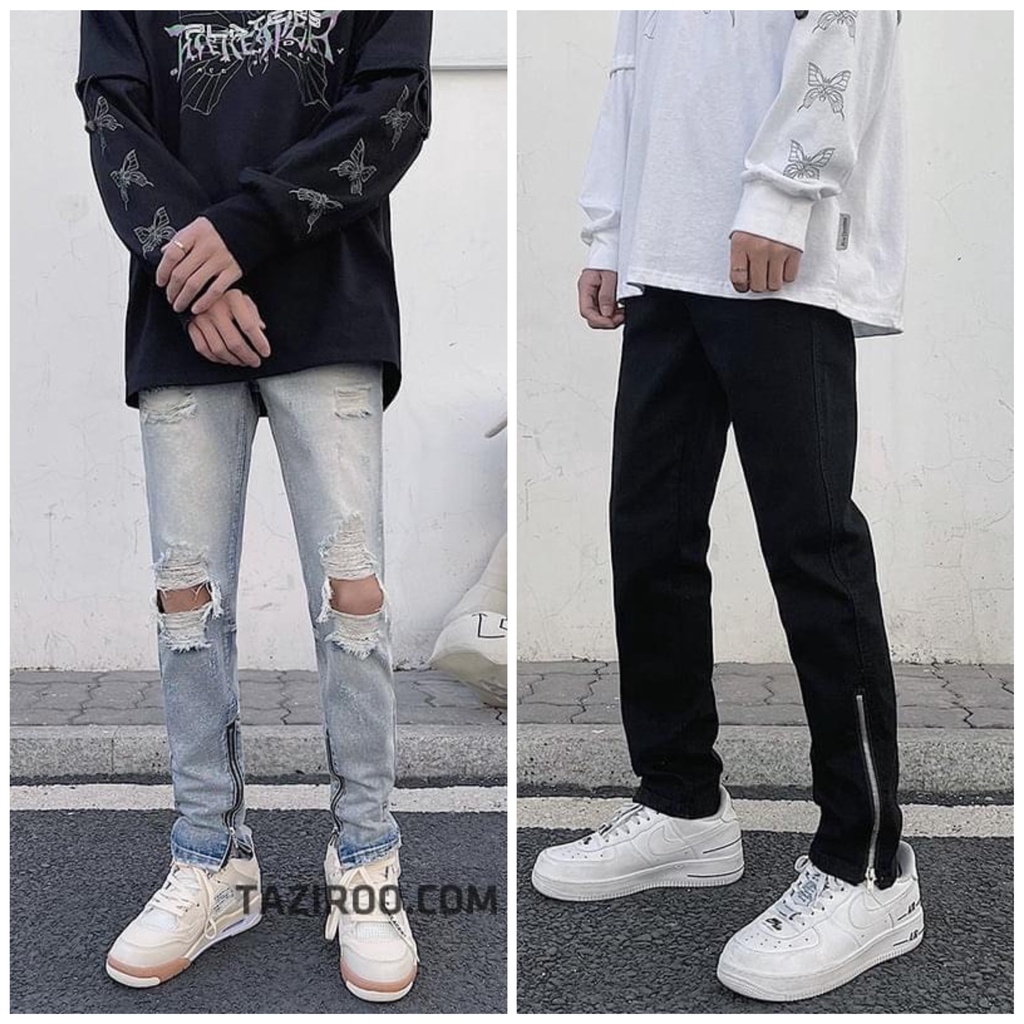 🌟 - Quần jeans streetwear 3 mầu 2021 - Taziroo
