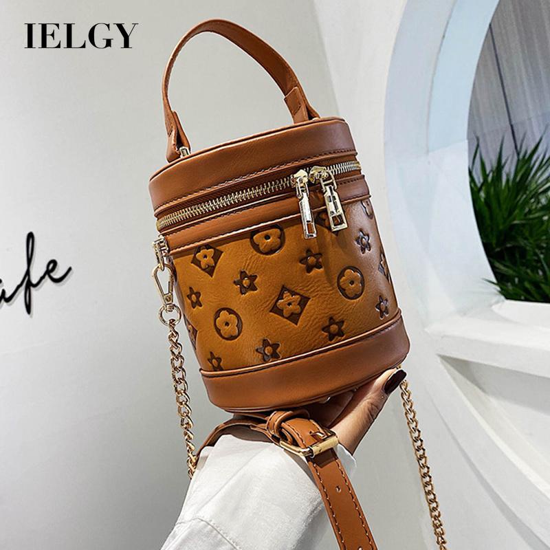 Túi đeo chéo vai họa tiết dập nổi thời trang sành điệu cho nữ