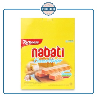 Bánh Xốp Nabati Phô Mai Cheese Wafer 300g (Hộp lớn 20 thanh)