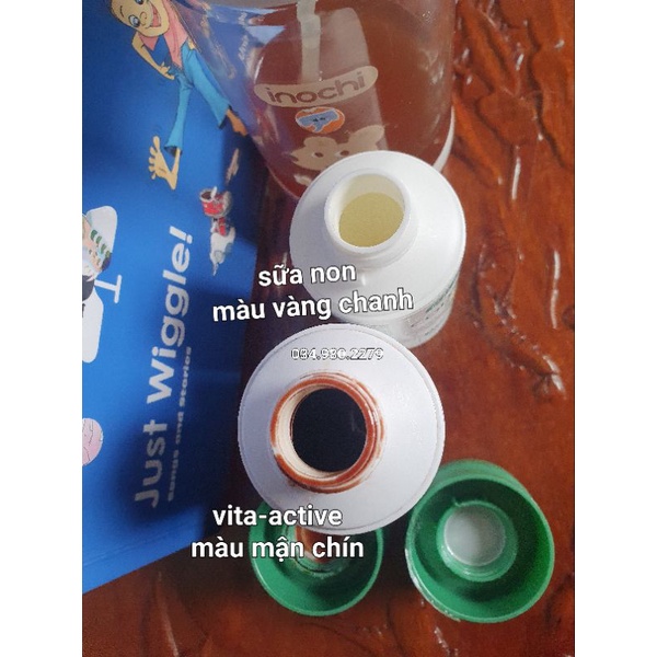Combo tăng đ.ề khá.ng: s.ữa non nước colostrum LR và vitamin tự nhiên tổng hợp vita-active -Hàng nội địa Đức