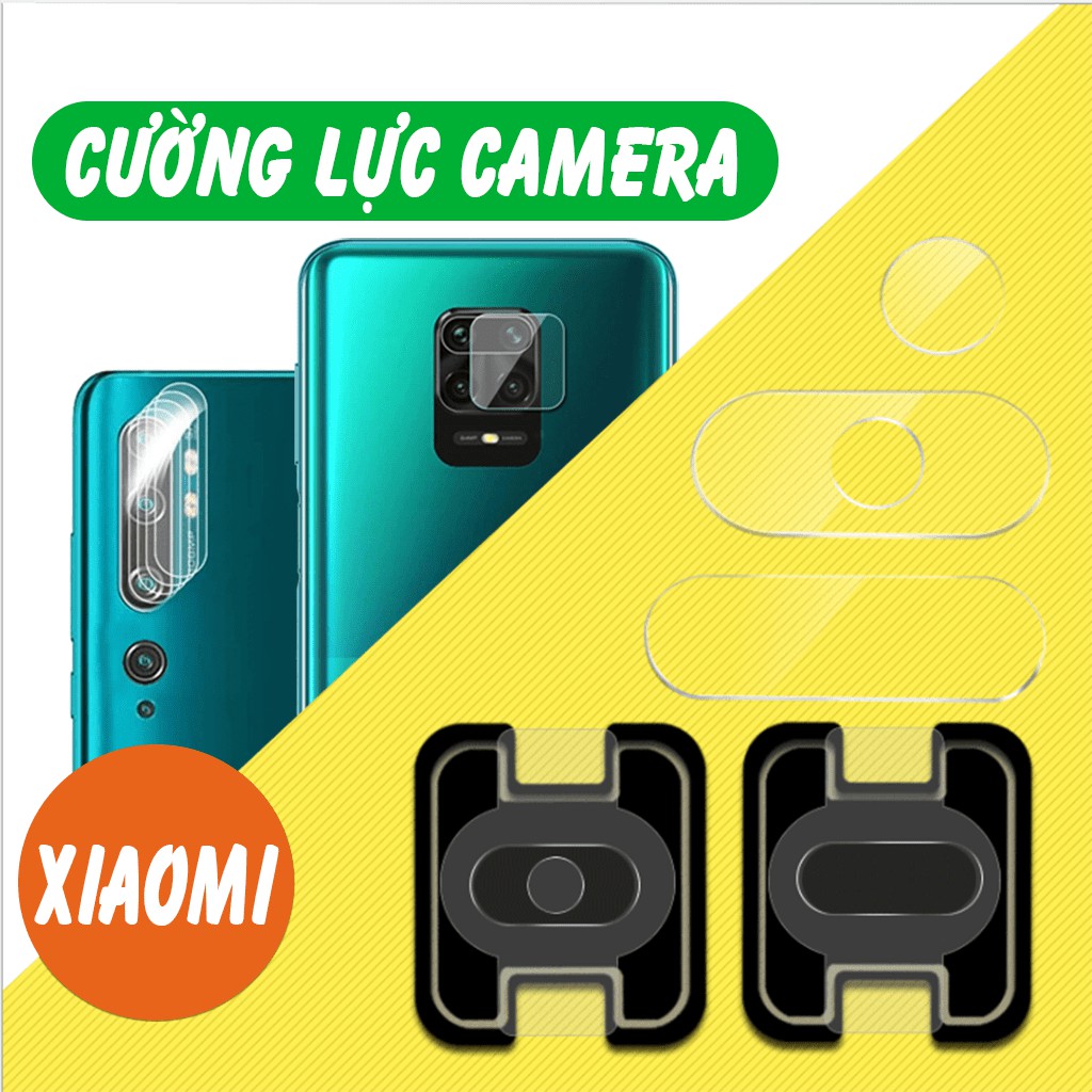 Kính cường lực Camera Xiaomi Mi 10,11,11 Ultra,Poco F3,X3,K30,K40 Pro,Note 8,9S,9 Pro 5G,10,10T,10 Pro,Mi Note 10 Lite