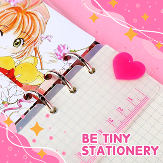 Thước hồng phân trang phụ kiện sổ còng Be Tiny