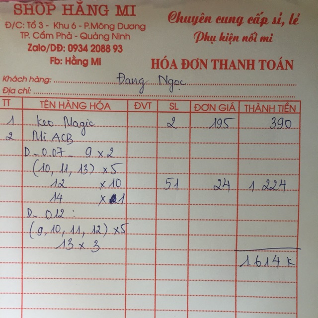 Combo phụ kiện nối mi