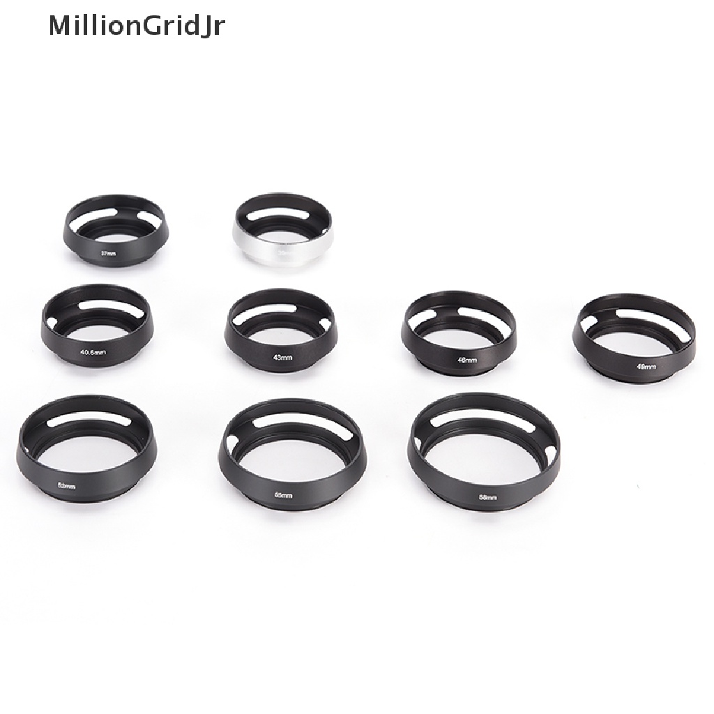 MLG 37 39 40.5 43 46 49 52 55 58 62 67 mm metal Lens Hood for FOR Leica Canon Nikon New JR