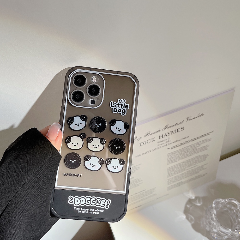 Ốp Điện Thoại Dẻo Họa Tiết Hoạt Hình Chú Chó Dễ Thương Chống Sốc Cho iPhone 13 12 11 Pro XS Max X XR 7 8 plus