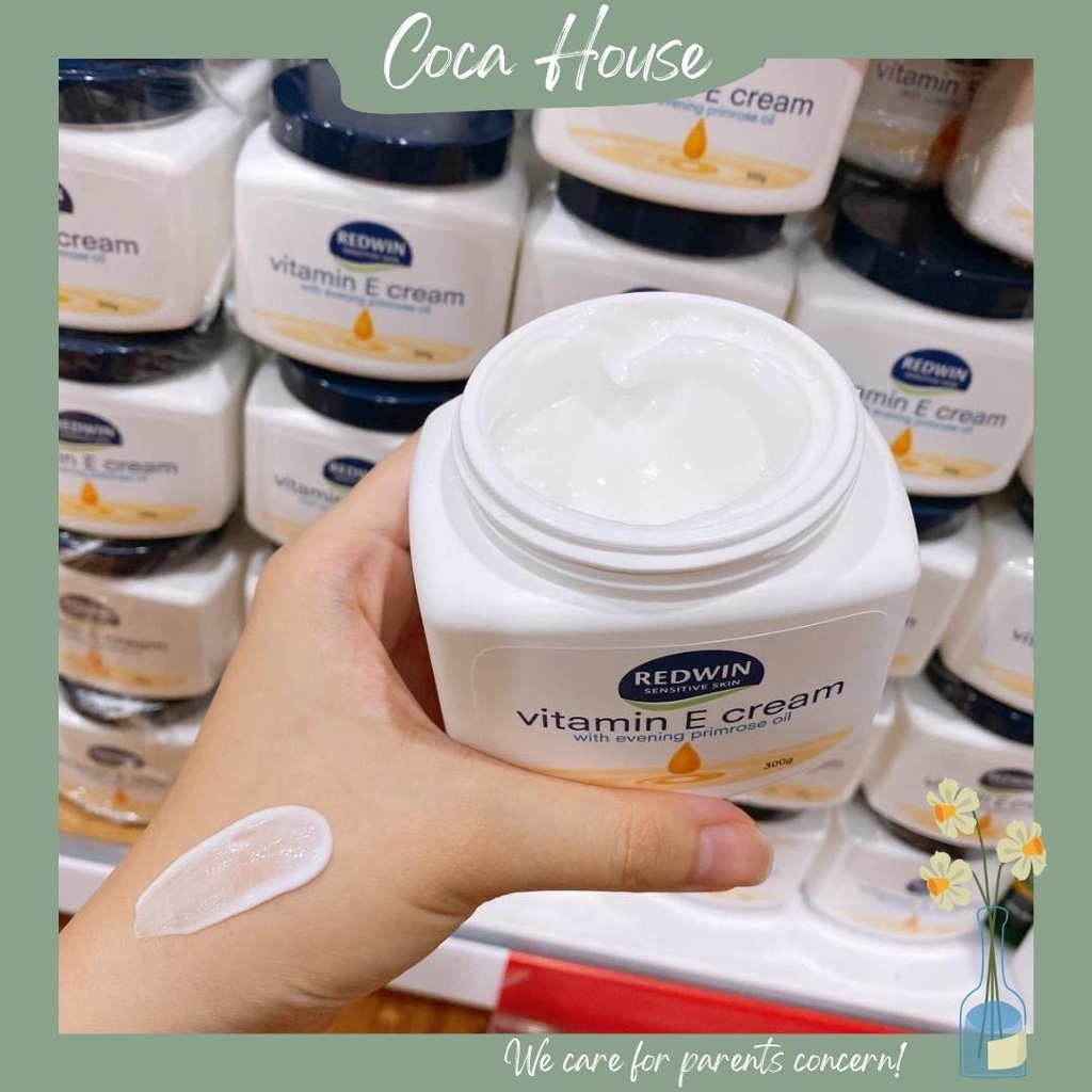 Dưỡng Body Vitamin E Cream Úc Sữa Dưỡng Thể Body Lotion Redwin Úc