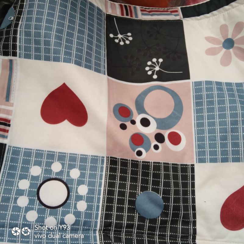Vải thô cotton poly chuyên dụng may ga gối khổ rộng2,35m