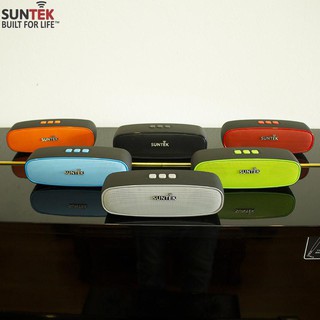 Loa Bluetooth SUNTEK H-966 - Hàng chính hãng, Tặng vòng tỳ hưu mạ vàng đá đen