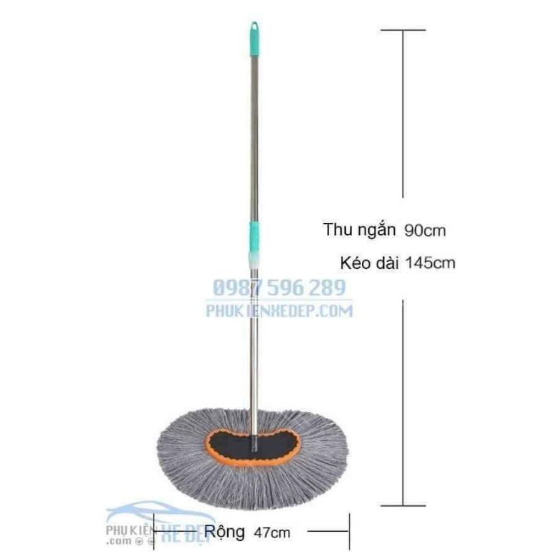 Chổi lau rửa xe chuyên dụng cán dài