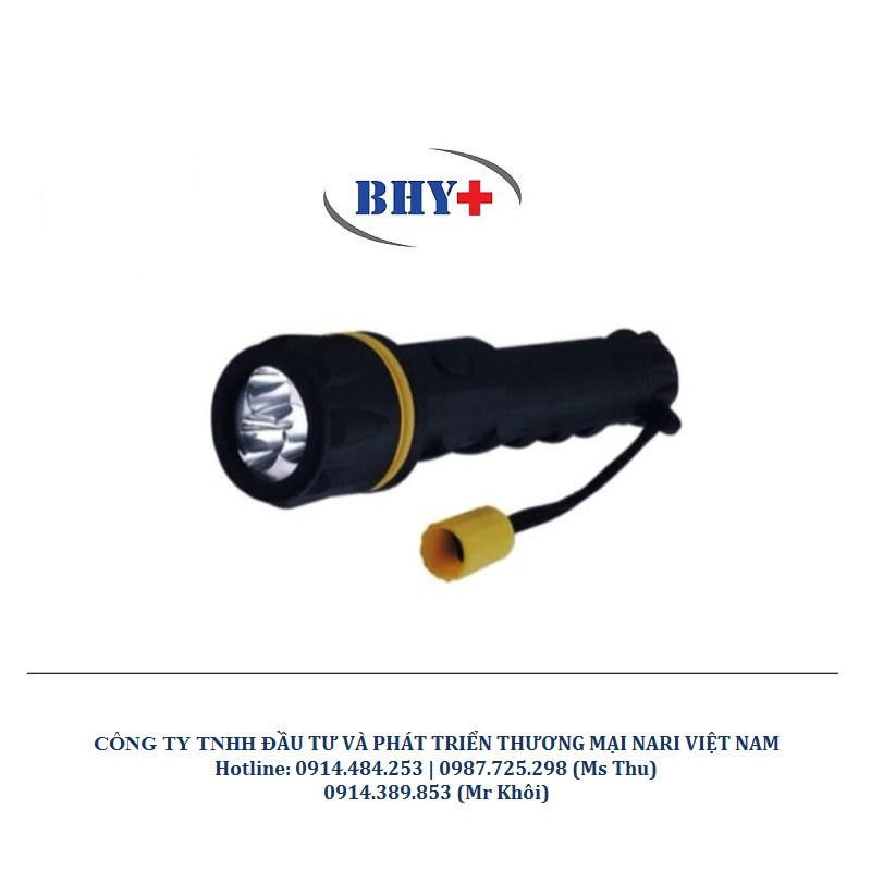 Đèn pin PCCC - Đèn pin ánh sáng vàng - chiếu sáng xuyên khói