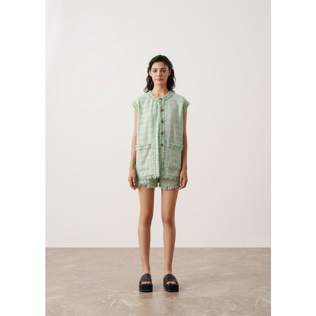 ÁO DẠ TWEED - AVA TWEED VEST