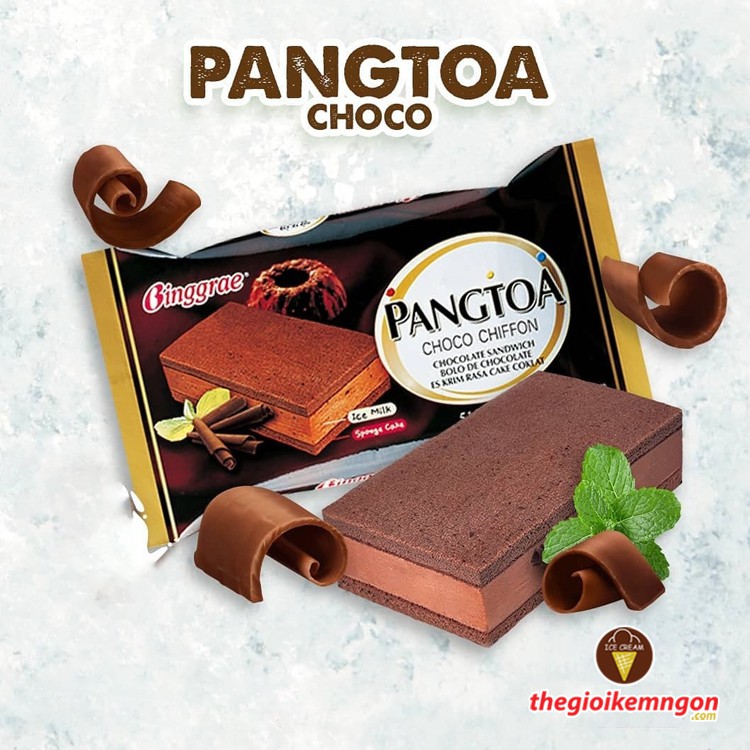 [Mã 159FMCG giảm 7% đơn 500K] Kem bánh Pangtoa choco chiffon - 150ML