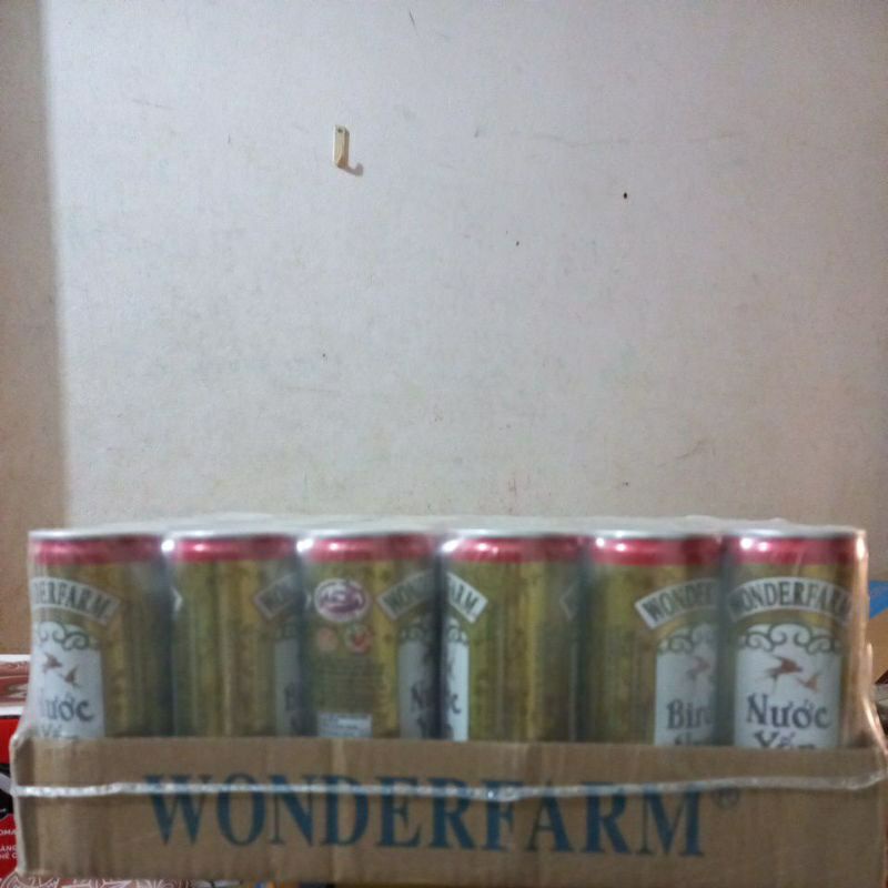 Nước yến ngân nhĩ wonderfarm thùng 30 lon 240 ml