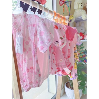 Body cho bé gái size 6kg đến 10kg