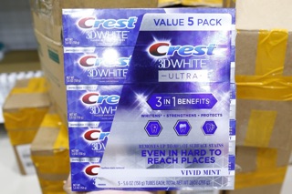 [Hàng Mỹ-bill] Kem đánh răng 3D Credit white advance/ ultra 158gr