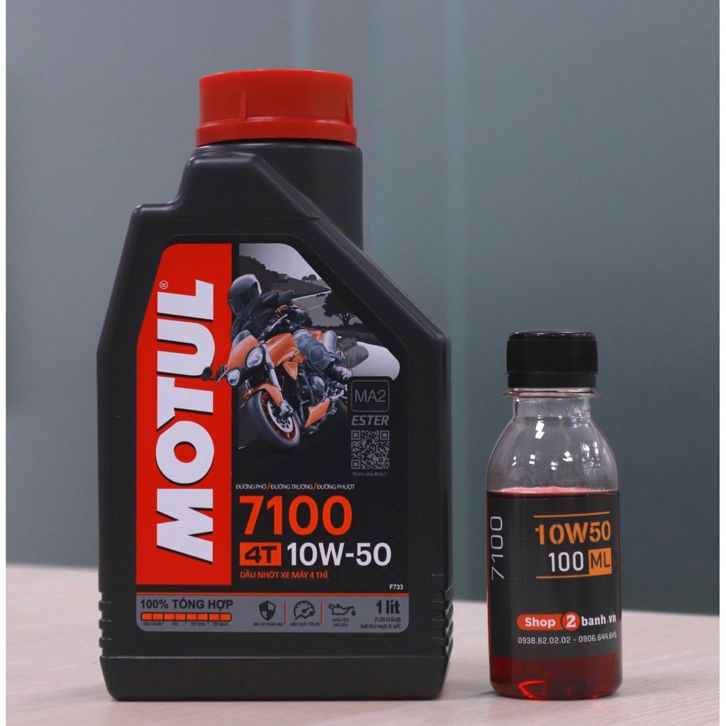 Nhớt Motul 7100 10W50 4T 1L, 1L1, 1L2, 1L3, 1L4