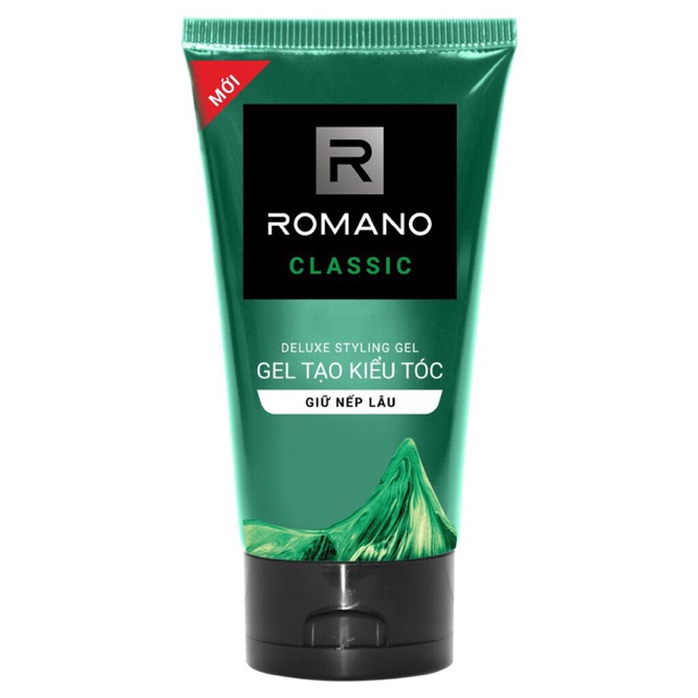 Gel giữ nếp tóc bóng mượt Romano Classic 150g