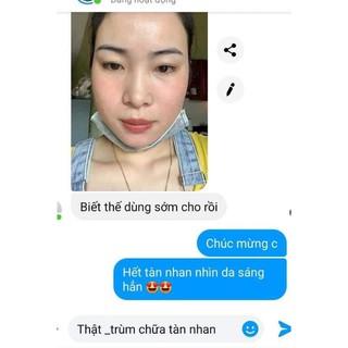 SÉT LẺ TCA CHẤM TÀN NHAN ,SẸO RỔ 50%