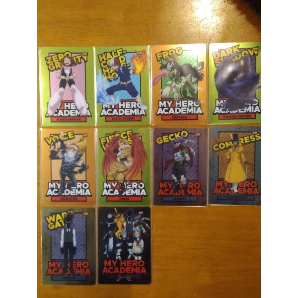 Pack My hero academia metal - Học viện siêu anh hùng