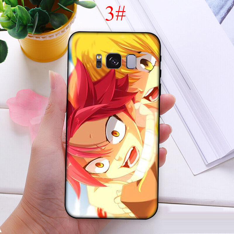 Ốp Điện Thoại Mềm Hình Fairy Tail Natzu E Lucy Cho Samsung A11 A21 A41 M11 M30s M21s M31s Note 20 Ultra