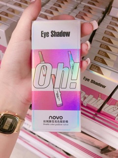 Phấn mắt 2 màu Novo