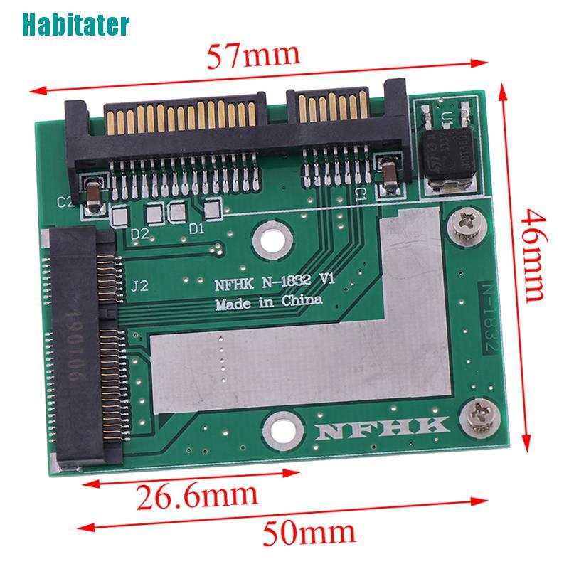 Bảng Mạch Chuyển Đổi mSATA SSD Sang 2.5 '' SATA 6.0gps